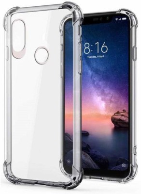 Mobtech Bumper Case for Redmi Y3(White, Transparent, Grip Case, Pack of: 1)