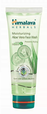 HIMALAYA Moisturizing Aloevera 100ml (Pack of 4) Face Wash(400 ml)