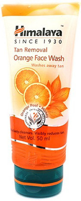 HIMALAYA Tan Removal Orange 50ml (Pack of 2) Face Wash(100 ml)