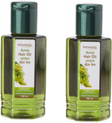 PATANJALI Amla Hair Oil - 100 ml - (Pack of 2) Hair Oil(100 ml)