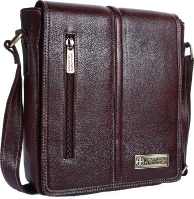 Hammonds Flycatcher Brown Messenger Bag Genuine Leather Messenger Bag