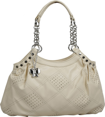 45% OFF on Butterflies Women White Hand-held Bag 45% OFF on Butterflies Women White Hand-held Bag