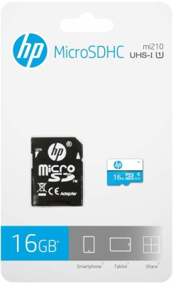 

HP U1 16 GB MicroSD Card Class 10 80 MB/s Memory Card