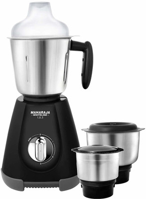 

Maharaja Whiteline Convenio MX-162 500-Watt Mixer Grinder with 3 Jars (Red/White) 550 Mixer Grinder(Black, 3 Jars)
