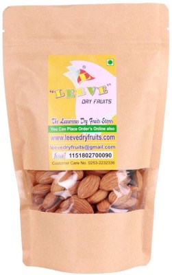 Leeve Dry fruits California Premium Almonds, 400g Almonds(400 g)