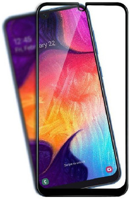 welldesign Edge To Edge Tempered Glass for Samsung galaxy A50(Pack of 1)