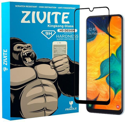 ZIVITE Edge To Edge Tempered Glass for Samsung Galaxy A30, Samsung Galaxy A30s, Samsung Galaxy A50, Samsung Galaxy A50s, Samsung Galaxy M30, Samsung Galaxy M30s, Samsung Galaxy A20(Pack of 1)