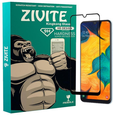 ZIVITE Edge To Edge Tempered Glass for Samsung Galaxy A30, Samsung Galaxy A30s, Samsung Galaxy A50, Samsung Galaxy A50s, Samsung Galaxy M30, Samsung Galaxy M30s, Samsung Galaxy A20(Pack of 1)