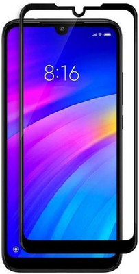 welldesign Edge To Edge Tempered Glass for Redmi 7(Pack of 1)