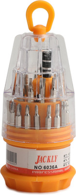 Jackly Ratchet Screwdriver Set(Pack of 31)