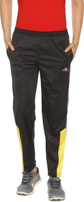 HPS Sports Color Block Men Black, Yellow Track Pants