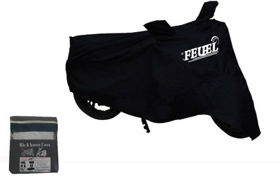 FEUEL Two Wheeler Cover for Universal For Bike(Crux, Black)