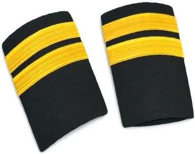 pilot18 Gold, Black Uniform Badge(New Delhi)