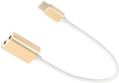 

Freya Type C to 3.5mm Headphone Splitter CABLE USB Adapter(Multicolor)