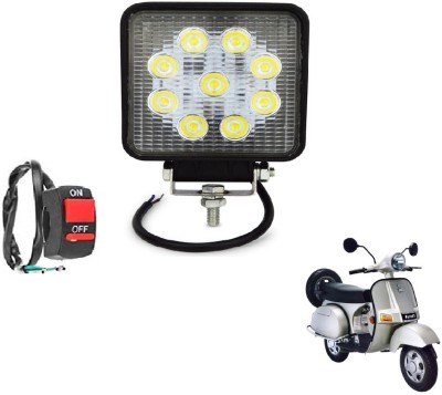 AUTYLE SS-VLB-SQ 9LD1P-56 Ch t k Headlight Motorbike LED for Bajaj (12 V, 27 W)(Universal For Bike, Pack of 1)
