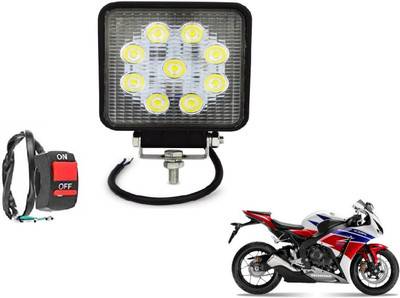 MOCKHE VLB-SQR9LD1P-46 Headlight Motorbike LED for Honda (12 V, 27 W)(CBR 1000RR, Pack of 1)