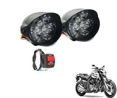 MOCKHE VLB-G59LD2P-241 Fog Lamp Motorbike LED for Yamaha (12 V, 27 W)(Vmax, Pack of 2)