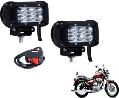 MOCKHE LED Fog Light for Royal Enfield Electra Twin Spark