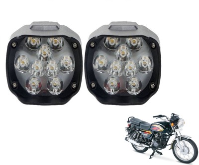 MOCKHE VLB-SLN9LED-147 Headlight Motorbike LED for TVS (12 V, 10 W)(MAX4R, Pack of 2)