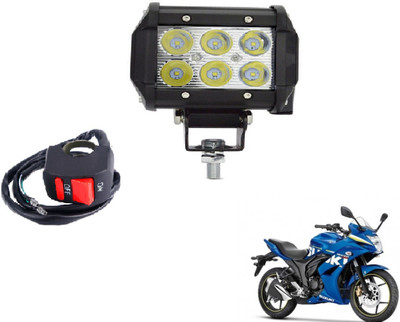 MOCKHE VLB-RCT6LD1P-112 Gixxer SF Fog Lamp Motorbike LED for Suzuki (12 V, 18 W)(Gixxer, Pack of 1)