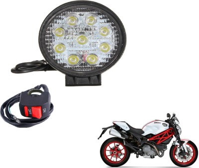 MOCKHE VLB-ROU9LD1P-150 Headlight Motorbike LED for Ducati (12 V, 27 W)(Monster 796 S2R, Pack of 1)