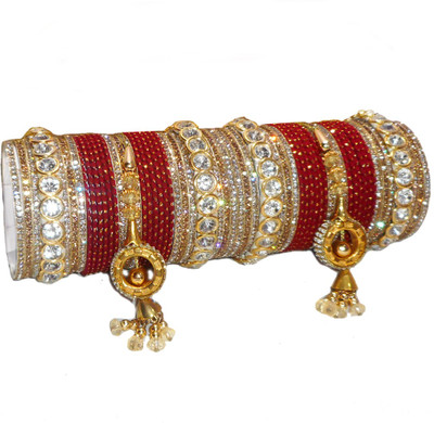 Royal Bangles Metal Zircon Chudas