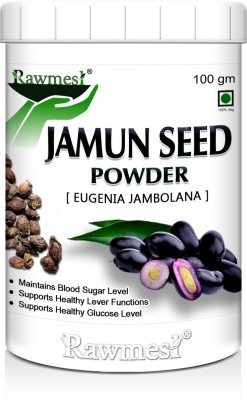 Rawmest Jamun Seed Powder (Eugenia Jambolana) 100gm(100 g)