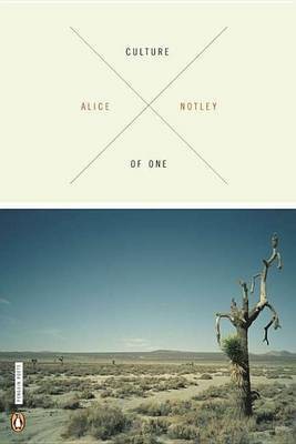 Culture of One(English, Electronic book text, Notley Alice)