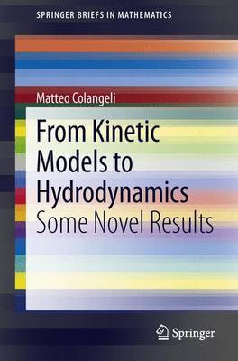 From Kinetic Models to Hydrodynamics(English, Book, Colangeli Matteo)