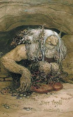 Der Troll - Notizbuch (Trolle und Goblins)(German, Paperback, Potter Elizabeth M)