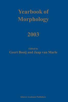 Yearbook of Morphology(English, Electronic book text, Booij G. E)