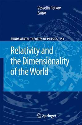 Relativity and the Dimensionality of the World(English, Electronic book text, Petkov Vesselin)
