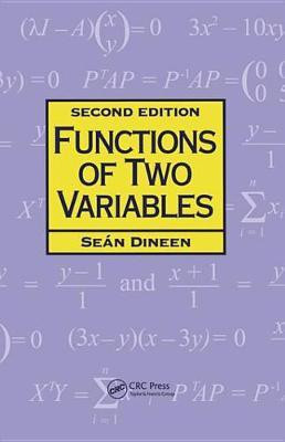 Functions of Two Variables(English, Electronic book text, Dineen Sean)