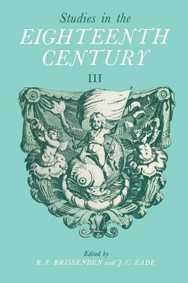 Studies in the Eighteenth Century III(English, Paperback, unknown)
