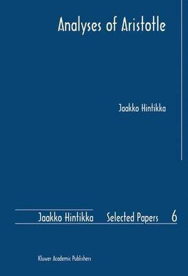 Analyses of Aristotle(English, Digital, Hintikka Jaakko)