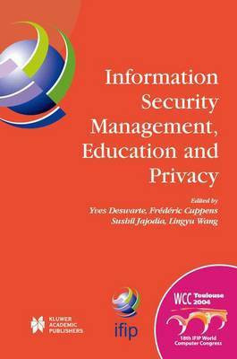 Information Security Management, Education and Privacy(English, Electronic book text, Deswarte Y)