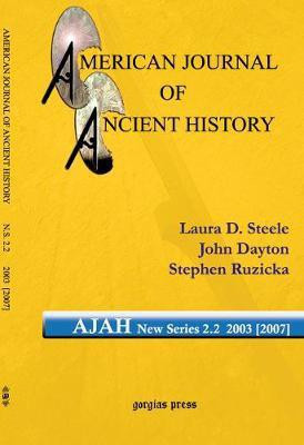 American Journal of Ancient History (New Series 2.2, 2003 [2007])(English, Paperback, unknown)