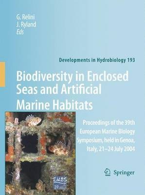 Biodiversity in Enclosed Seas and Artificial Marine Habitats(English, Electronic book text, Relini Giulio)