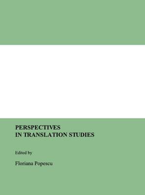Perspectives in Translation Studies(English, Hardcover, unknown)