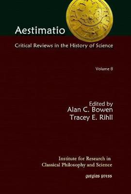 Aestimatio: Critical Reviews in the History of Science (Volume 8)(English, Hardcover, unknown)
