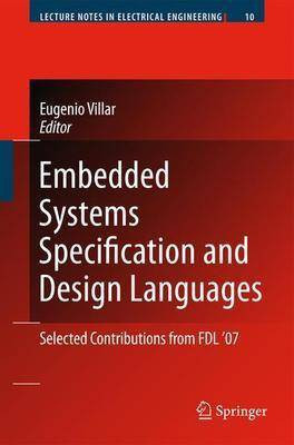 Embedded Systems Specification and Design Languages(English, Electronic book text, Villar Eugenio)