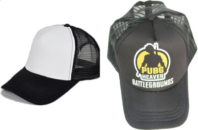 FashMade Printed Sports/Regular Cap Cap(Pack of 2)
