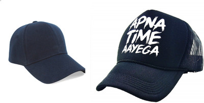 FashMade Printed Sports/Regular Cap Cap(Pack of 2)