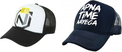 FashMade Printed Sports/Regular Cap Cap(Pack of 2)