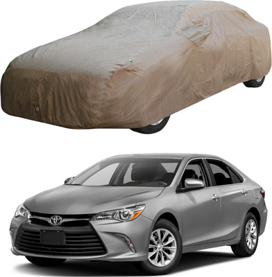 Oshotto Car Cover For Toyota Camry (With Mirror Pockets)(Brown)