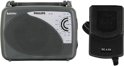 

Philips DL-167 FM Radio(Grey, Black)