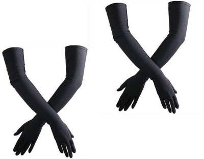 Staffy Solid Protective Women Gloves