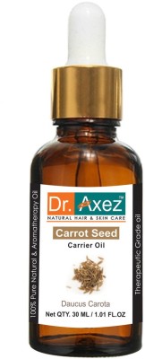 Dr. Axez Natural Carrot Seed Carrier Oil - Therapeutic Grade Hair Oil(30 ml)