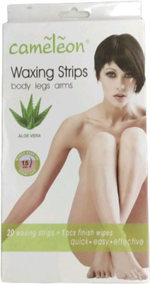 Cameleon Aloe Vera Waxing Strips Strips(20 Strips)