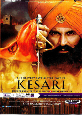 

KESARI (HINDI MOVIE) DVD FORMAT(DVD Hindi)